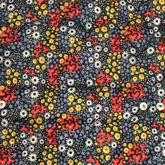 Regatta Charna Quilted Vest Womens Size S Navy Floral Insulated Bodywarmer Gorp - Picture 9 of 16